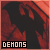 The demon fanlisting's button